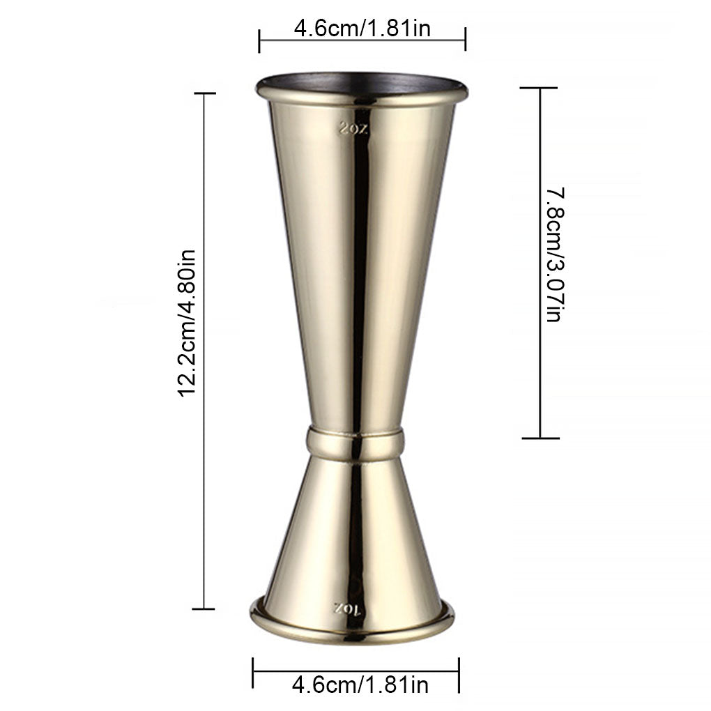 Cocktail Bar Gadget With Graduated Glassware - Quirky Cozy