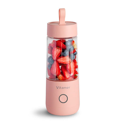 350ml Portable Blender Juicer Electric USB Rechargeable Mixer Smoothie Slushy Cup Fresh Juice Blender Bottle USB Charging Kitchen Gadgets - Quirky Cozy