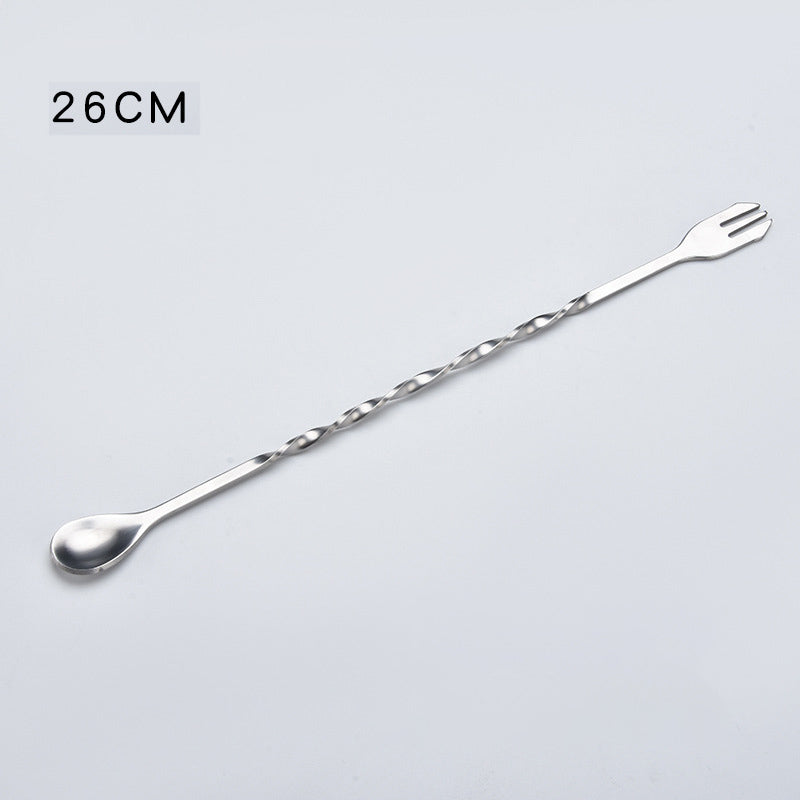 Short Bar Spoon  Bar Shaker Cocktail Stirring Stick - Quirky Cozy
