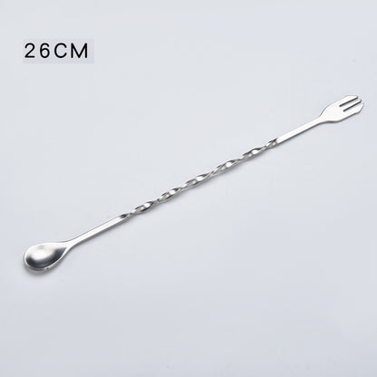 Short Bar Spoon  Bar Shaker Cocktail Stirring Stick - Quirky Cozy